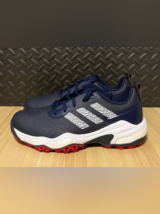 Adidas CodeChaos 25 Boost Spikeless Golf Shoes Red Blue IH8447 Mens Size 9.5‎ main image 5